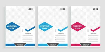 a4 afdrukken folder met modieus stijl ontwerp, laatste reclame bedrijf brochure ontwerp vector