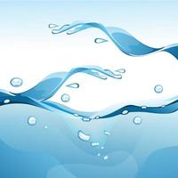 water splash achtergrond vector