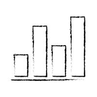 Ruwe lijn Perfect pictogram Vector of Pigtogram illustratie