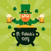 St Patrick&#39;s Day Achtergrond vector