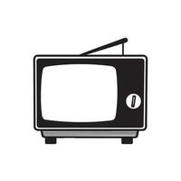 wijnoogst retro TV vector