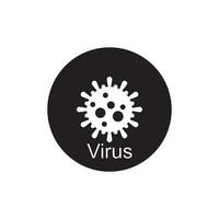 virus pictogram vector