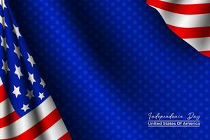 Amerika vlag achtergrond voorraad vector voor onafhankelijkheid dag