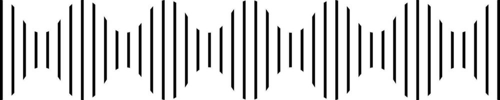 geluid Golf geluidsgolf lijn golfvorm spectrum geluid equalizer stem, muziek- trillingen vector