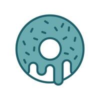donut icoon vector ontwerp sjabloon gemakkelijk en schoon