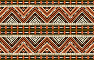 etnisch abstract ikat kunst. aztec ornament afdrukken. meetkundig etnisch patroon naadloos kleur oosters. ontwerp voor achtergrond ,gordijn, tapijt, behang, kleding, inpakken, batik, vector illustratie.