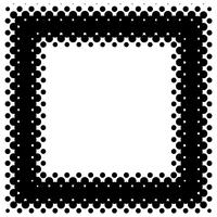 Gedetailleerde vectorhalftone voor achtergronden en ontwerpen vector