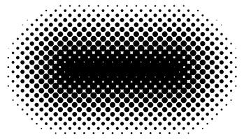 Gedetailleerde vectorhalftone voor achtergronden en ontwerpen vector