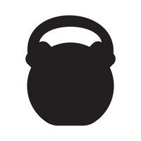 kettlebell icoon vector