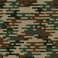 Woud camouflage herhalen patroon in bruin, groen en zwart kleuren geschikt voor textiel ontwerp, kleding stof enz vector
