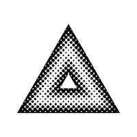 Gedetailleerde vectorhalftone voor achtergronden en ontwerpen vector