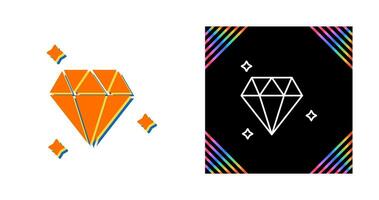 diamant vector pictogram