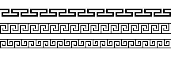 Griekenland ornament grens patroon vector