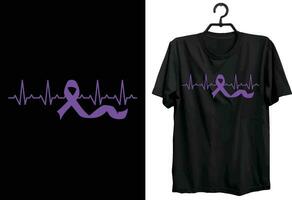 van Hodgkin lymfoom kanker t-shirt ontwerp. geschenk item van Hodgkin lymfoom kanker t-shirt ontwerp voor allemaal mensen vector