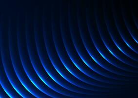 futuristische technologie abstract achtergrond met neon gloeiend golven vector