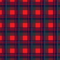 Kerstmis decoratief plaid textiel patroon vector