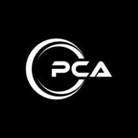 pca brief logo ontwerp, inspiratie voor een uniek identiteit. modern elegantie en creatief ontwerp. watermerk uw succes met de opvallend deze logo. vector