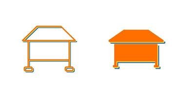 conferentie tafel vector icoon