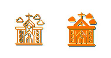 kerk vector pictogram