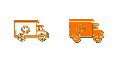 ambulance vector pictogram