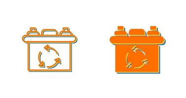 batterij vector pictogram