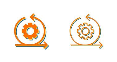 werkstroom vector pictogram