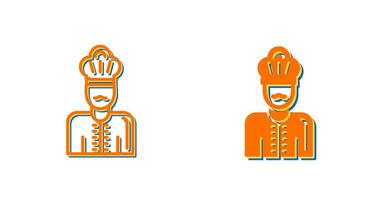 chef-kok vector pictogram