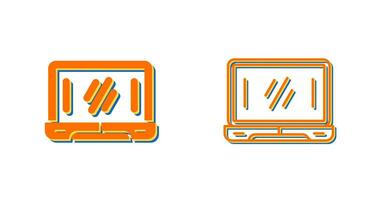 laptop vector pictogram