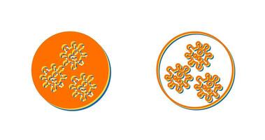 bacteriën vector icon