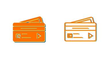 ATM-kaart vector pictogram