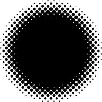 Gedetailleerde vectorhalftone voor achtergronden en ontwerpen vector