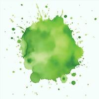 groene aquarel achtergrond vector