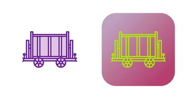 trolley vector pictogram vector