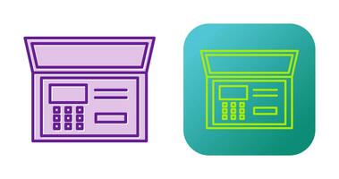 geldautomaat vector pictogram