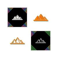 piramide vector icoon