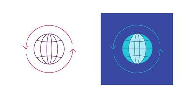 wereldwijd vectorpictogram vector