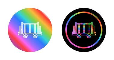 trolley vector pictogram vector