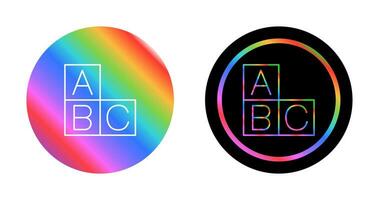 abc vector icoon