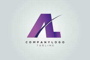 creatief gemakkelijk eerste brieven al logo ontwerpen pro vector