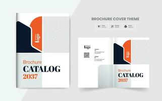 modern bedrijf brochure Hoes of catalogus Hoes sjabloon vector