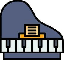 piano vector icoon ontwerp