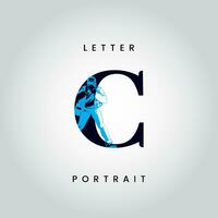 c letter logo vector