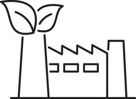 vector kasteel en blad logo combinatie. toren en eco symbool.opslaan stad- vector illustratie Aan wit achtergrond.