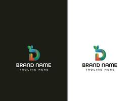 brief logo ontwerp vector