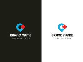 brief logo ontwerp vector