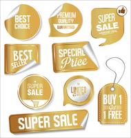 Moderne badges stickers en labels-collectie vector