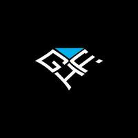 gf brief logo vector ontwerp, gf gemakkelijk en modern logo. gf luxueus alfabet ontwerp