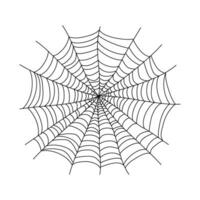spin web ontwerp element. abstract structuur van insect vallen. halloween ontwerp element. geïsoleerd grafisch sjabloon. vector illustratie.