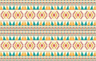 etnisch abstract ikat kunst. aztec ornament afdrukken. meetkundig etnisch patroon naadloos kleur oosters. ontwerp voor achtergrond ,gordijn, tapijt, behang, kleding, inpakken, batik, vector illustratie.