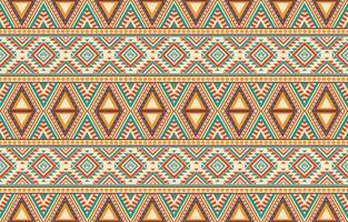 etnisch abstract ikat kunst. aztec ornament afdrukken. meetkundig etnisch patroon naadloos kleur oosters. ontwerp voor achtergrond ,gordijn, tapijt, behang, kleding, inpakken, batik, vector illustratie.